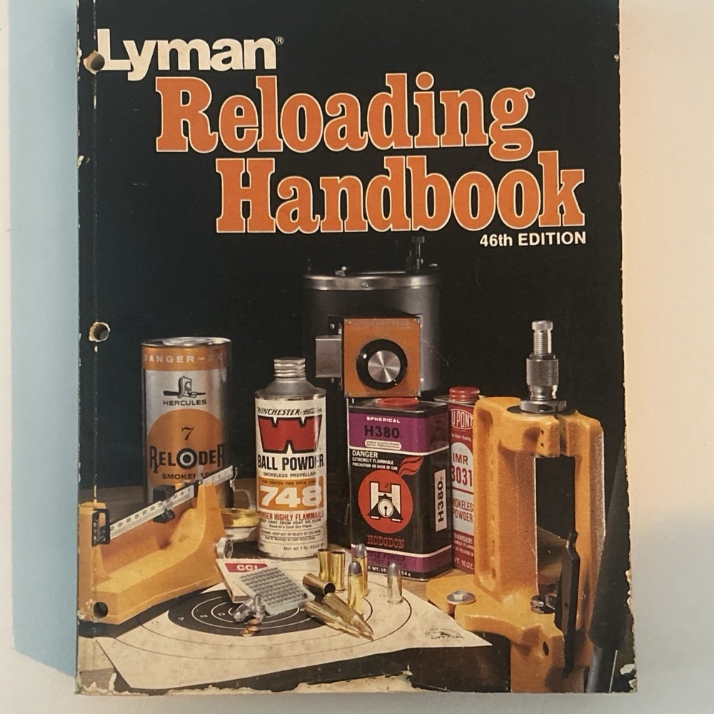 Lyman 46th Edition Reloading Handbook 1982